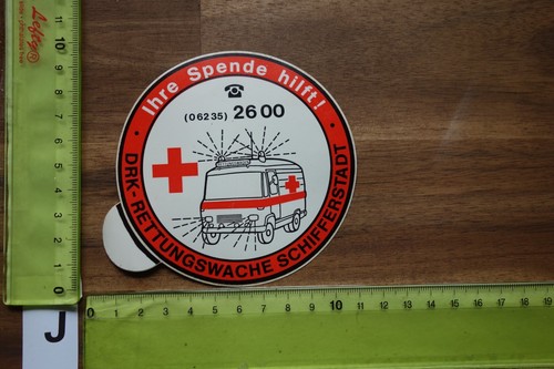Alter aufkleber rettungsdienst - alter,