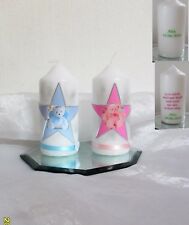 Gastgeschenk,Tischdekoration,Taufe,Geburt Geburtstagskerze "Teddybär"