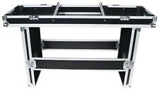 Konsole Road mit Tisch für 2x Plattenspieler + 19" Mixer Turntable Flightcase