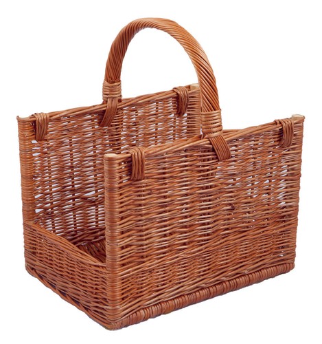 Kaminholzkorb braun 39cm - t,