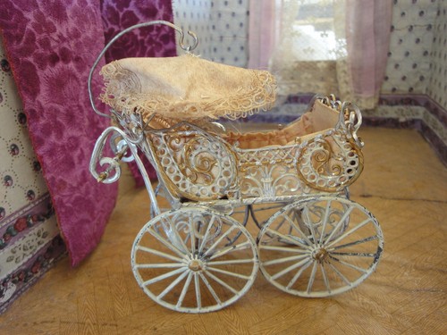 Antiker puppenwagen 1900 - antiker,