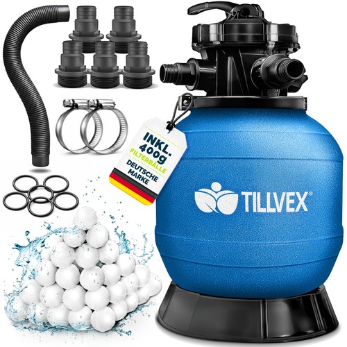 Tillvex sandfilter für pool - sandfilter,