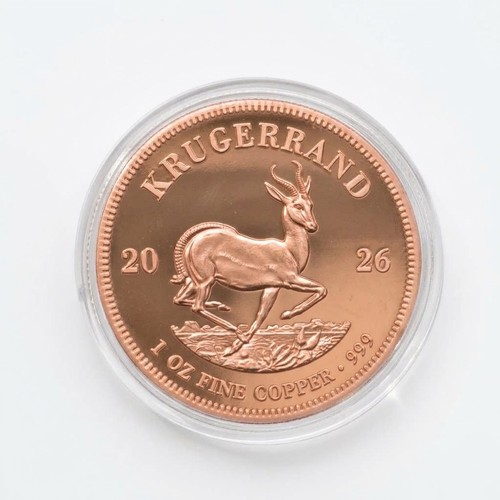 Krugerrand kupfermünze 1 - 1, oz