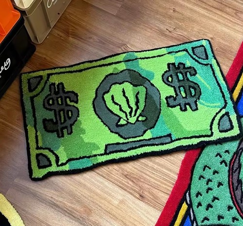 Spongebob coin pattern teppich - spongebob,