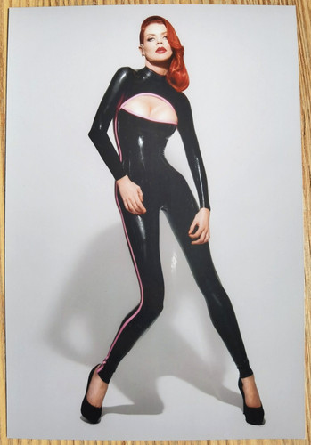 Foto frau leder latex - frau, model