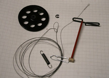 Skalenseil AM für Röhrenradio SABA Freudenstadt 6-3D - mit Seillaufplan     (HR)