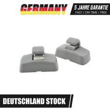 2x Clip Sonnenblendenhalter Grau Halter Blende Für VW Amarok Polo Caddy Golf T5