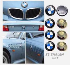 BMW Z3 Heck-, Front- und Kotflügel-Emblem-SET 3 x 78 mm + 1 x 82 mm – 4er-SET