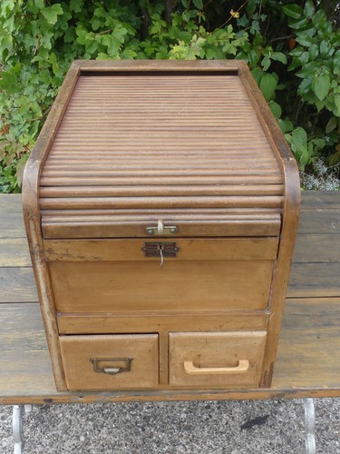 Antiker karteikasten holz - antiker,