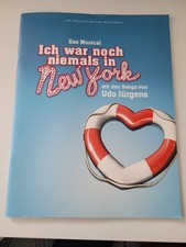 Programmheft Ich war noch niemals in New York Show Stage 2016 Udo Jürgens