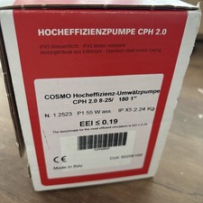 COSMO Hocheffizienzpumpe Umwälzpumpe CPH 2.0 8-25 1" 180 mm 230V