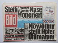 Bild Zeitung vom 17.12.1987