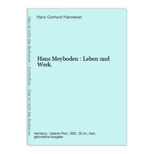 Hans Meyboden : Leben und