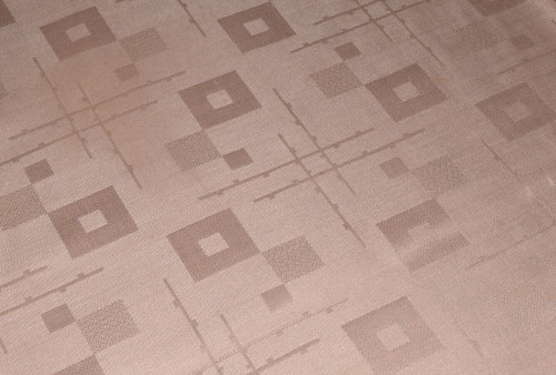 Alte tischdecke webmuster rosa - alte,