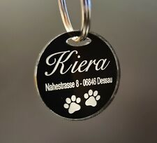 HUNDEMARKE mit Gravur individuell 1 Seitig Gravur  Hund / Katze  Acrylglas 