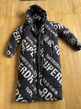 Superdry Steppmantel Mantel Wintermantel Ripstop Gr 38