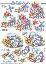 ✂ 3D-Stanzbogen - Weihnachtsdeko - 680.043 - LeSuh - vorgestanzt