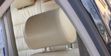 Audi A4 B5 A6 4B Kopfstütze vorne rechts oder links Leder besch beige melange