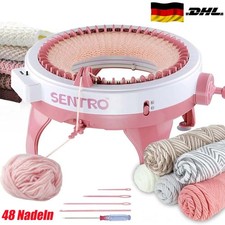 48 Nadeln Strickmaschine mit Reihenzähler Stricken DIY-Dualmodus Hand-Gestrickte