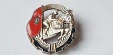 DDR Abzeichen - Sportabzeichen, GST - Leistungsabzeichen - Pferdesport in Silber