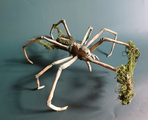 Filigrane spinne skulptur - filigrane,
