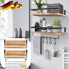 2Stk Wandregal Hängeregal mit