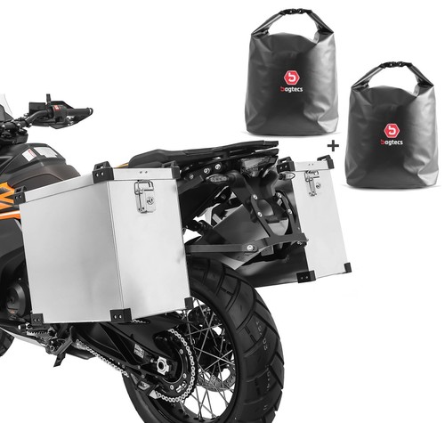 Set motorrad alukoffer bagtecs - alukoffer,
