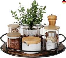 Drehteller Holz Organizer
