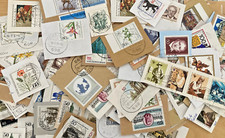 BERLIN Kiloware ca 60g NUR Sonder- und Zuschlagsmarken, beste Stempel