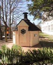 4,5m² Grillkota + Grillanlage Gartengrill Gartenhaus Grillhütte Kota Grillhaus