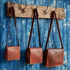 Neue braune Herren-Aktentasche