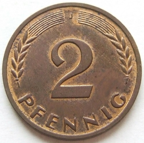 Münze pfennig 1969 nicht - münze, 2