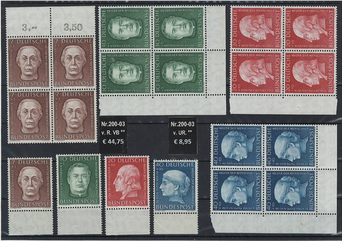 Bund 200 wohlfahrt - nr.200-03, 1954