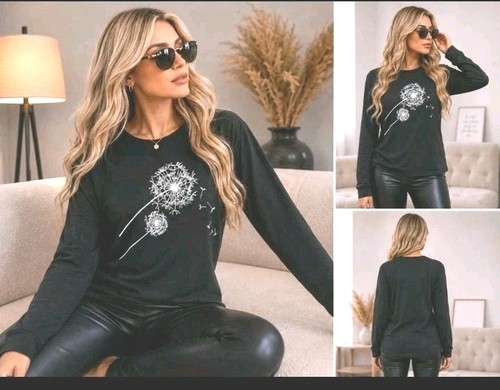 Damen langarmshirt mit motiv - langarmshirt,