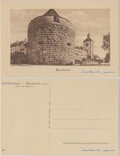 Ansichtskarte Solothurn Soleure/ Soletta Burristurm mit Bielertor 1922