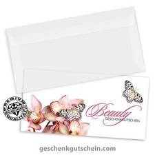 Gutscheinkarten "DINlang" mit