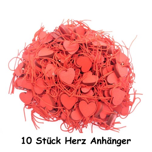 Herz anhänger stk holz - herz,