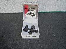 6 Stück  Hot Stone Massage Set Basalt Massagesteine.