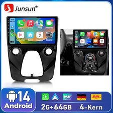 10.1" Android14 DAB+ Carplay Autoradio Für Toyota Aygo Citroen C1/Peugeot 108