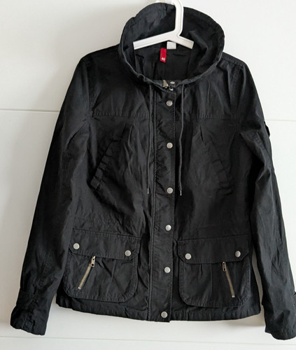 übergangs jacke parka - h&m,