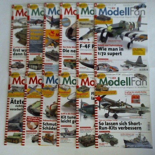 Modellfan jahrgang 2014 - jahrgang,
