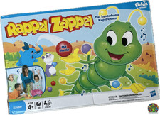 MB Spiele Hasbro Rappel Zappel mit Musik Kinderspiel 2009 vollständig Raupe