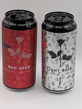 Depeche Mode Bier Dosen Leer
