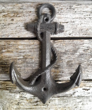 Wandhaken Maritim Anker Motiv
