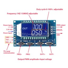 Signal Generator PWM Pulse Frequency Duty Cycle Square Wave Adjustable Module