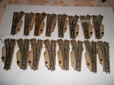 16 x MÄRKLIN - M - WEICHEN - div. MODELLE - NUR für BASTLER - DEFEKT (SCHROTT??)