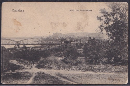 78514 graudenz blick von - 78514), ak