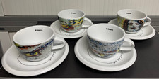 4 Saeco Cappuccino Tassen