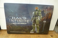 Halo INFINITE Master Chief Pappaufsteller 2 Meter NEU unausgepackt Kino Plakat