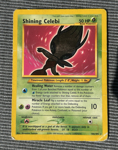 Pokémon tcg shining celebi - shining,